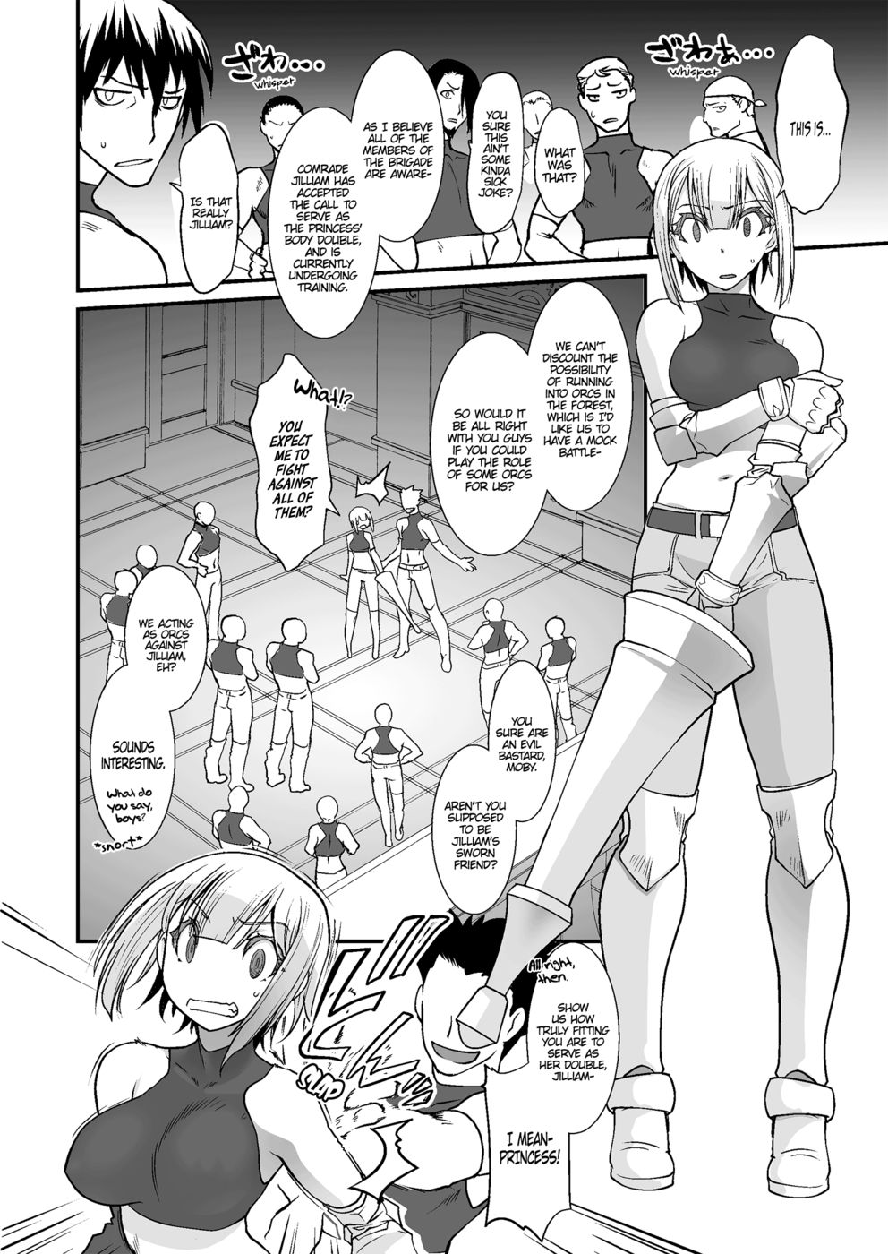 Hentai Manga Comic-The Commander's Submission-Read-11